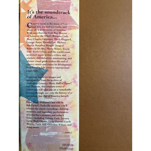 DK BOOKS- COUNTRY MUSIC IN AMERICA - NEW - Picture 2 of 6